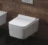 Spülrandloses Wand-WC inkl. Soft-Close Sitz WHR-586141