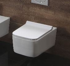 Spülrandloses Wand-WC inkl. Soft-Close Sitz WHR-586141