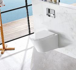 Spülrandloses Wand-WC inkl. Soft-Close Sitz WHR-6011